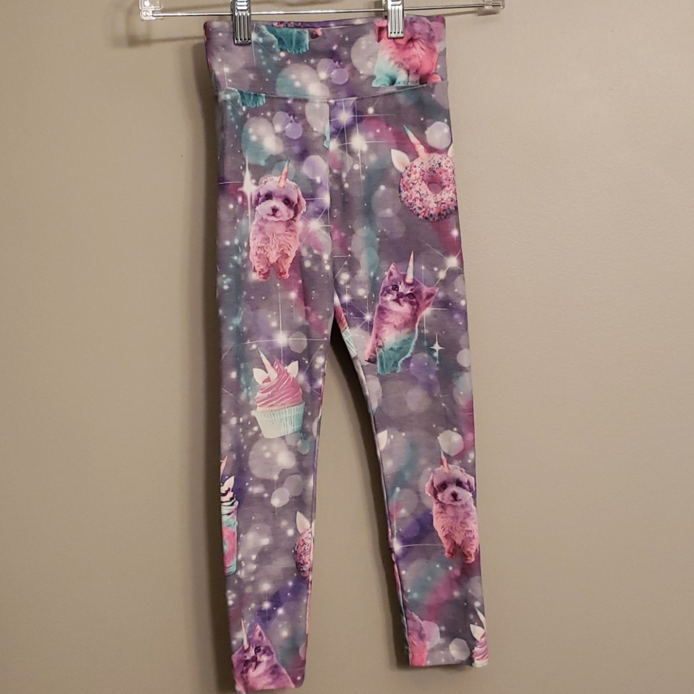 Justice unicorn leggings